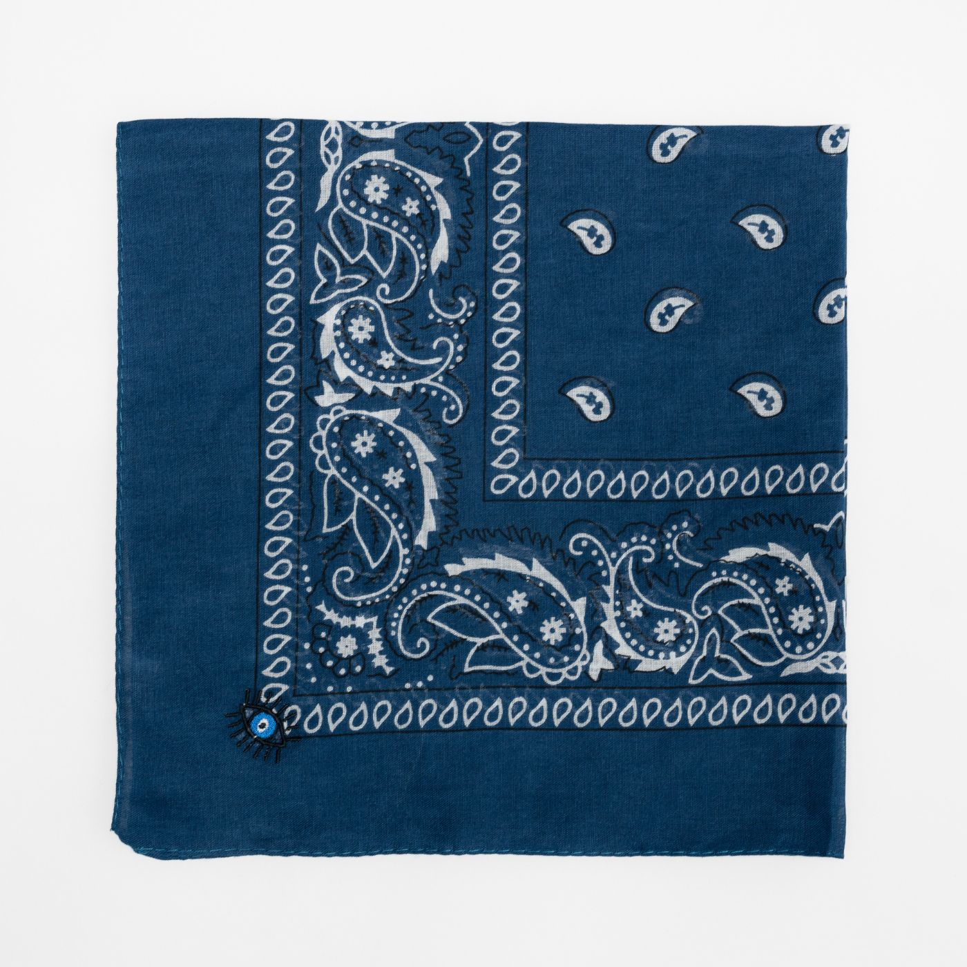 FAY BANANDA PAISLEY PETROL BLAUW MET TURKSOOG