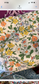 Groen met Atelier ❤️ métier (omschrijving in afbeelding) en LOU in kleuren zoals afbeelding op bloemen bandana