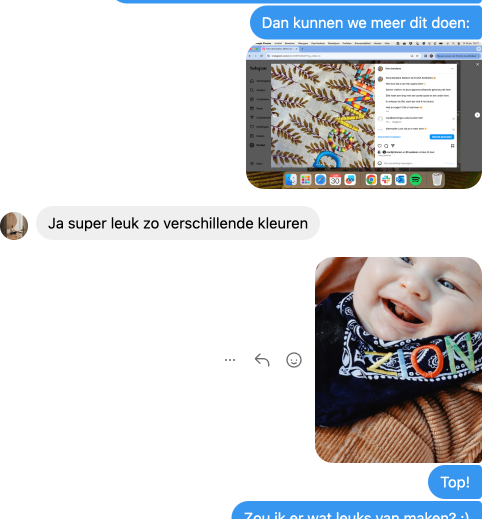 Blauwe tye die bandana met Jake in meerdere kleuren