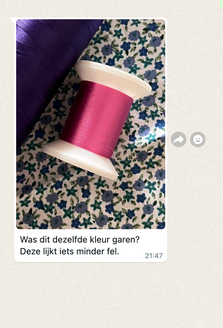 Bloem bandana LW in roze 35 + 4,95 euro verzendkosten